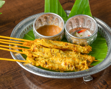 Load image into Gallery viewer, Beef Satay w/ Peanut Sauce
