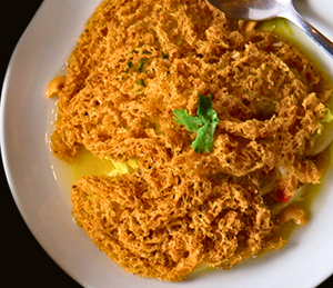 Thai Crispy Fish w/ Green Mango Salad
